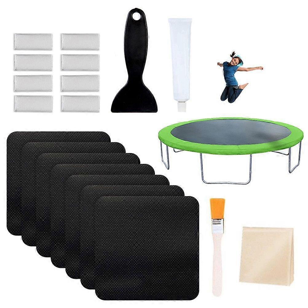 Trampoline Patch Repair Kit Glue On Patches Waterproof Patch Repair Kit for Inflatable Pool Outdoor Tent
