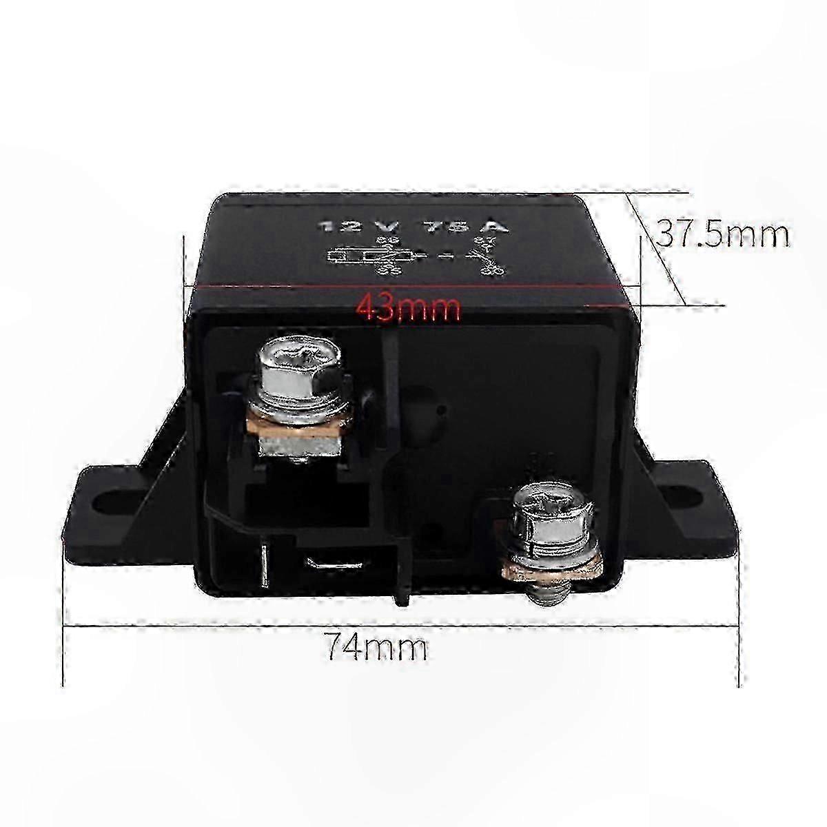 12V 75A Automotive Power Relay with High Performance and Durability