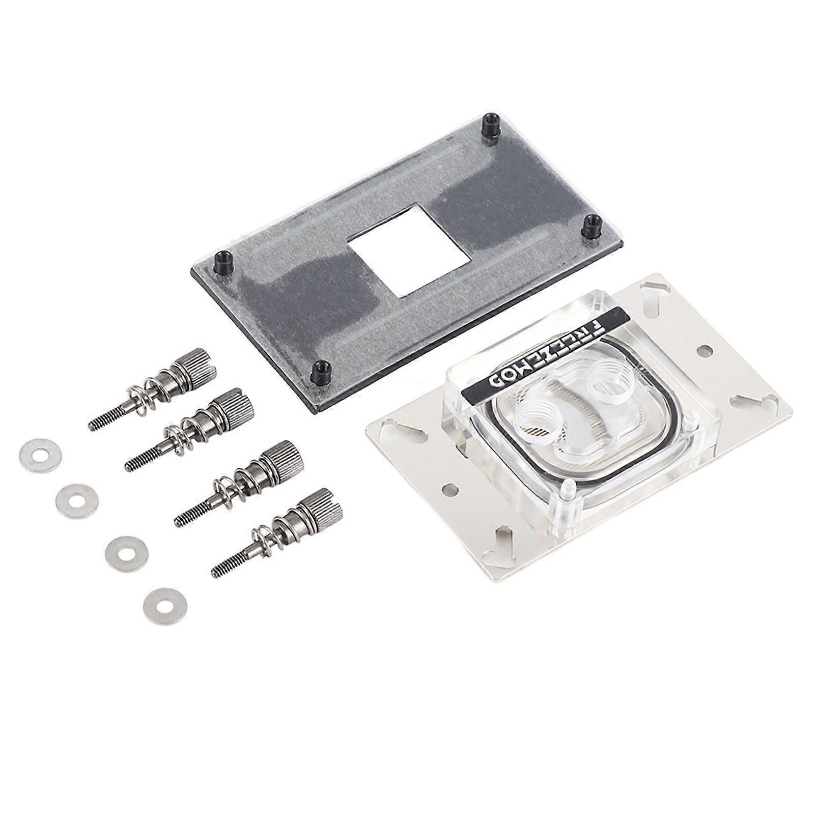 Computer CPU Water Cooling Block Waterblock Copper Base with Micro Channel