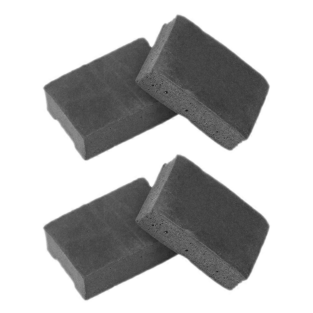 Erhu Sound Filter Pad Sponge for Practice 4Pcs Durable Dark Grey