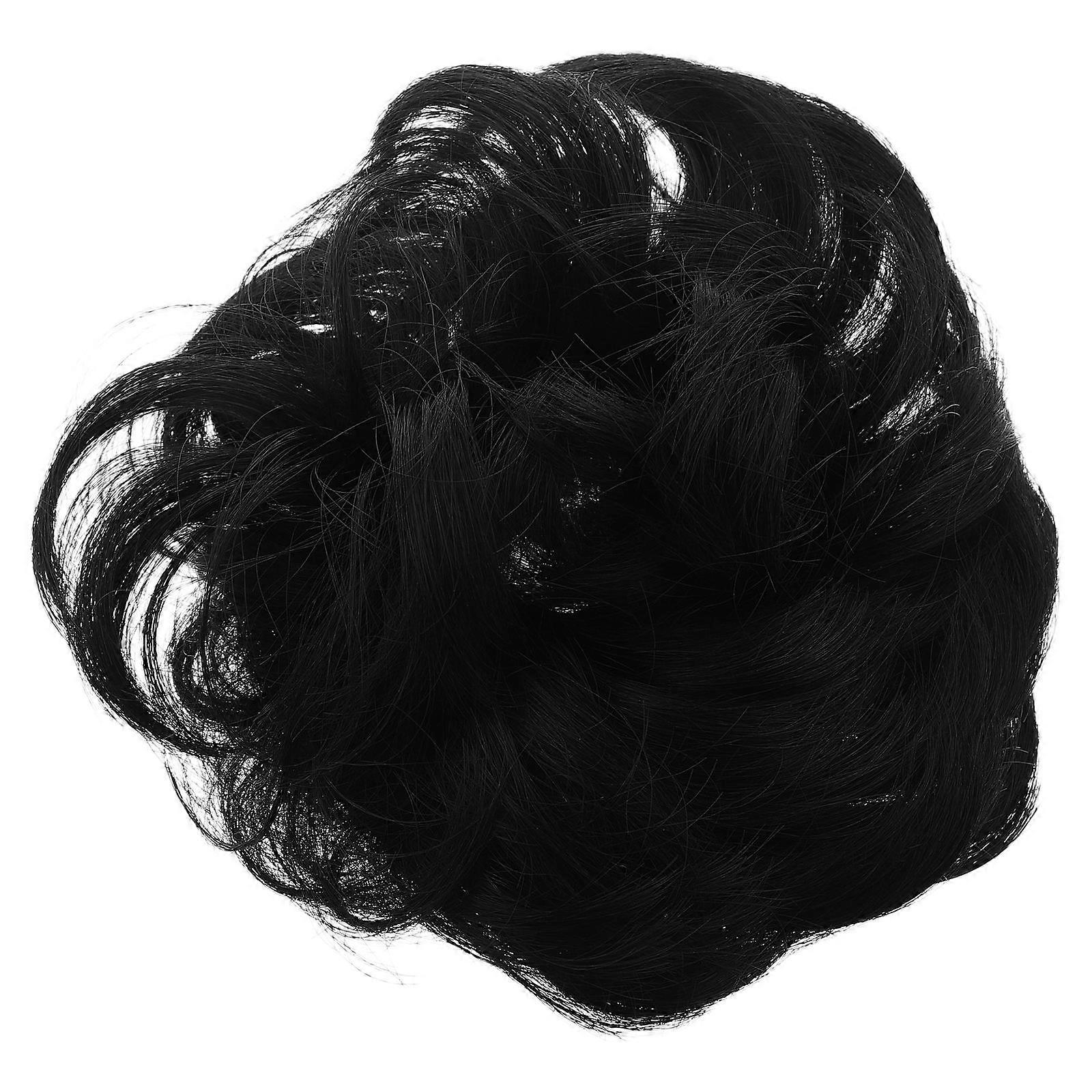 Messy Hair Bun Extensions Curly Hair Scrunchie for Women Updo Styles