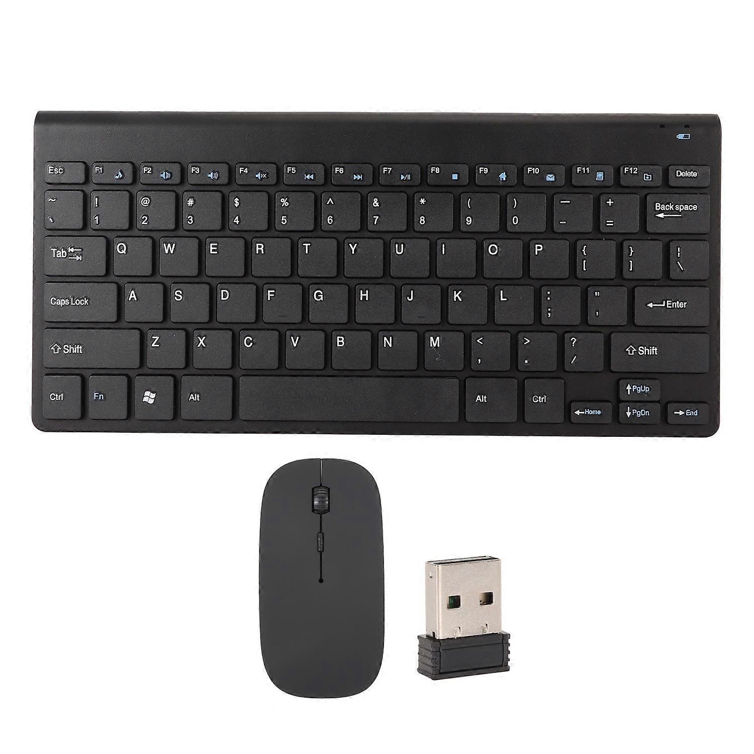 Feature:
1. Keyboard: Smart wireless keyboard can be connected to the usb receiver to the computer, 