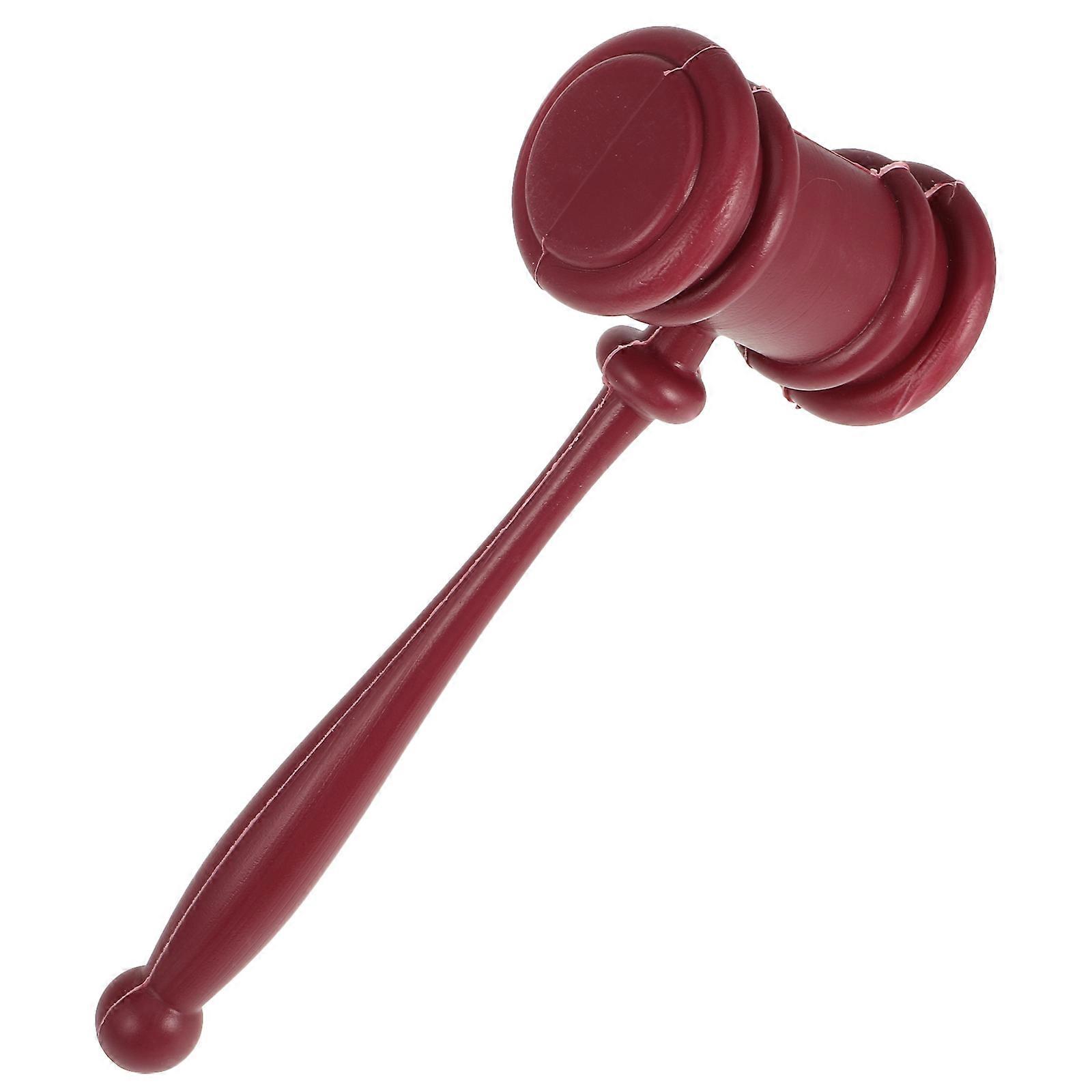 Halloween Judge Hammer Courtroom Gavel for Party Use 2Pcs Party Performance
