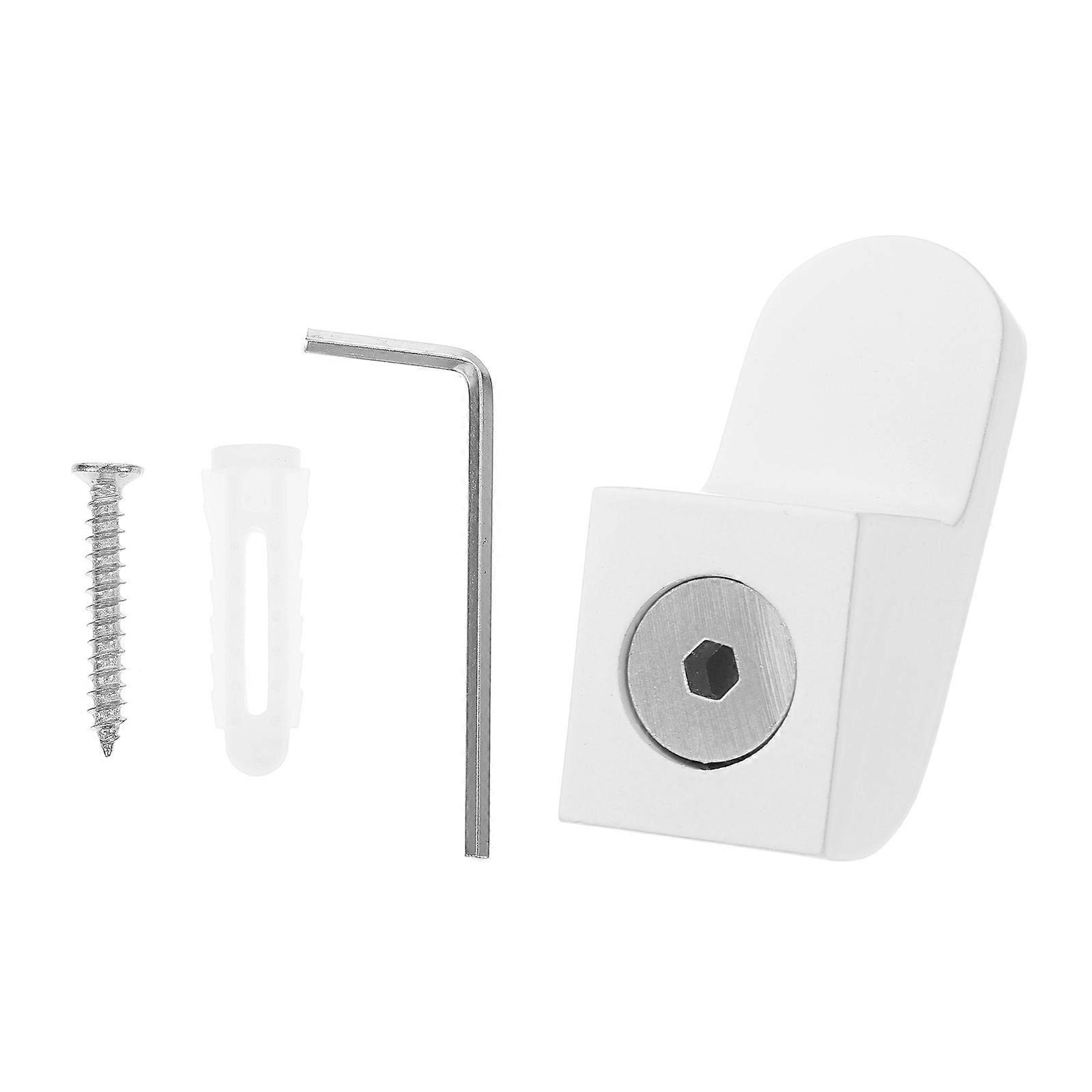 Wall-Mounted Hanging Hooks Aluminum for Home Use 3Pcs Clothes Hooks