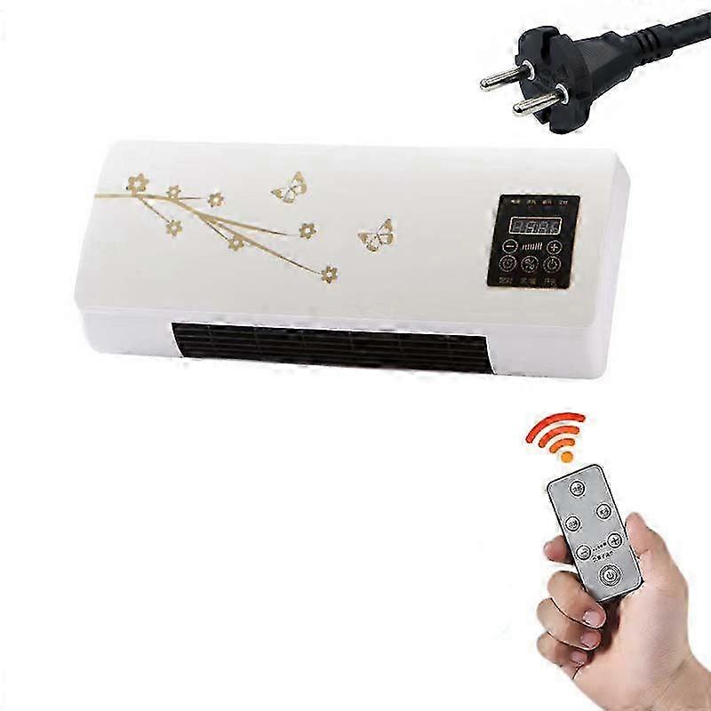 Gold Pattern Wall Hanging Air Conditioner Fan, Touch, 110V 2025
