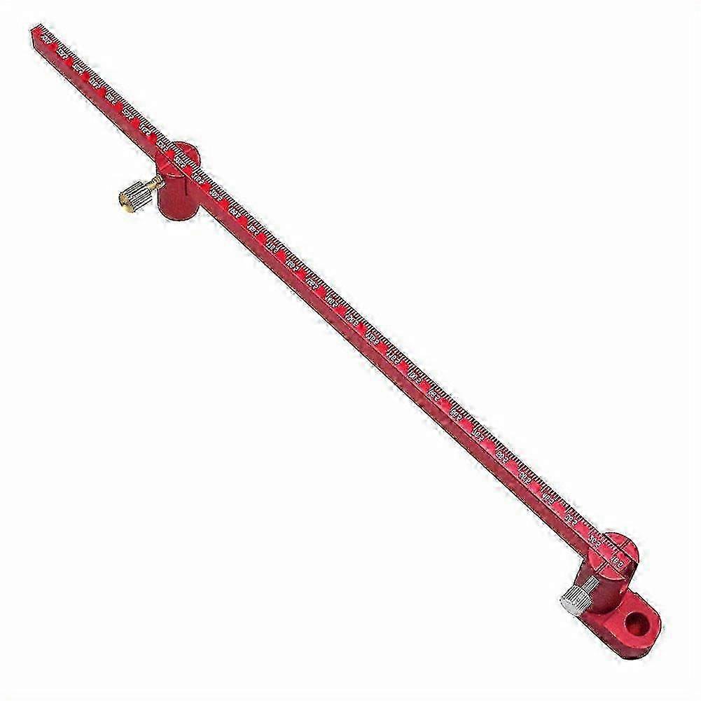 Woodworking Compass Scriber 300mm Fixed Point Marking Gauge Adjustable Circle