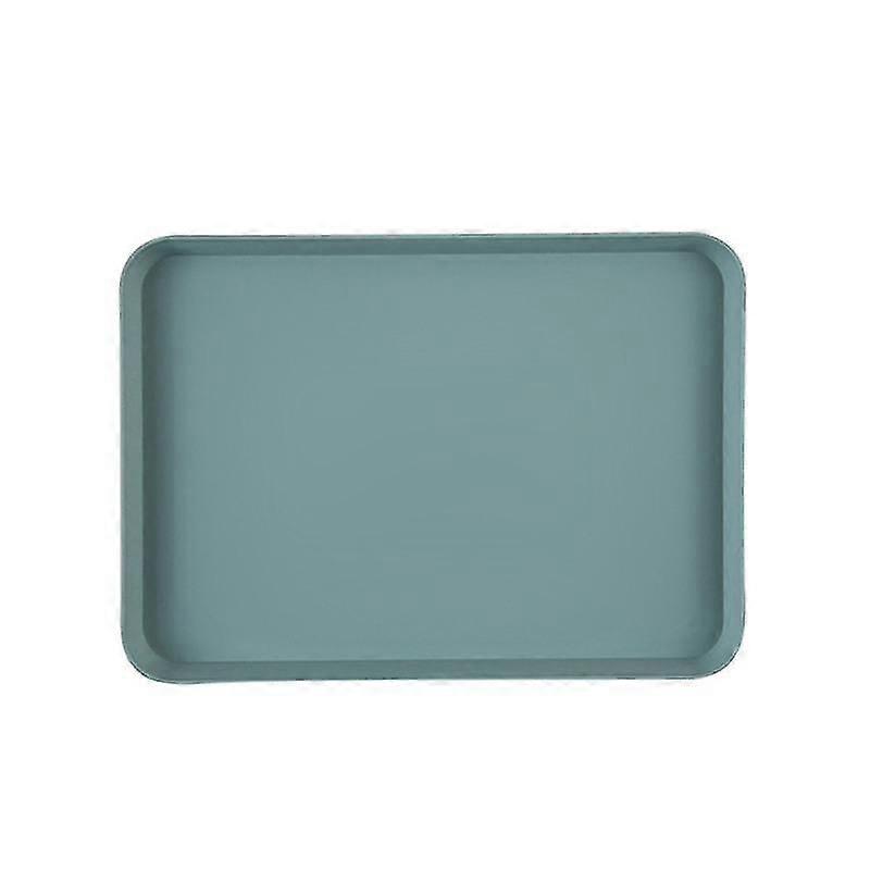 2025 Nordic Simple Rectangular Fruit Dessert Plastic Storage Tray Kitchen Supplies