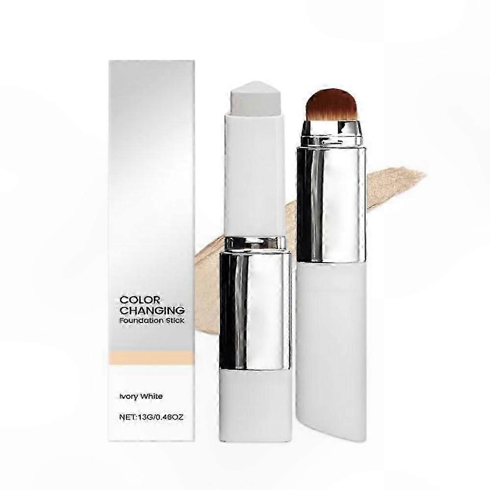 Korean Color-Changing Foundation Stick with Creamy Texture for Natural White Coverage