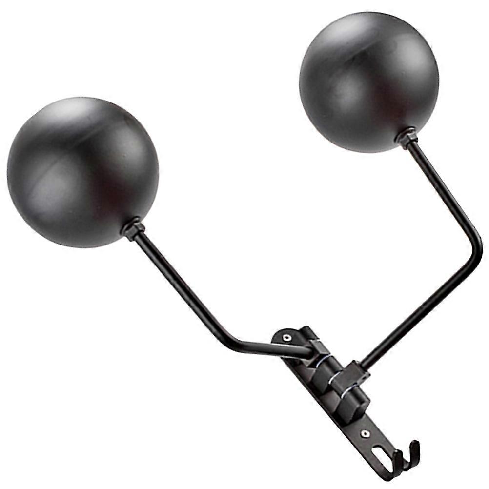 Holder Wall Mount Hat Display Rack for Storage 2Pcs Black