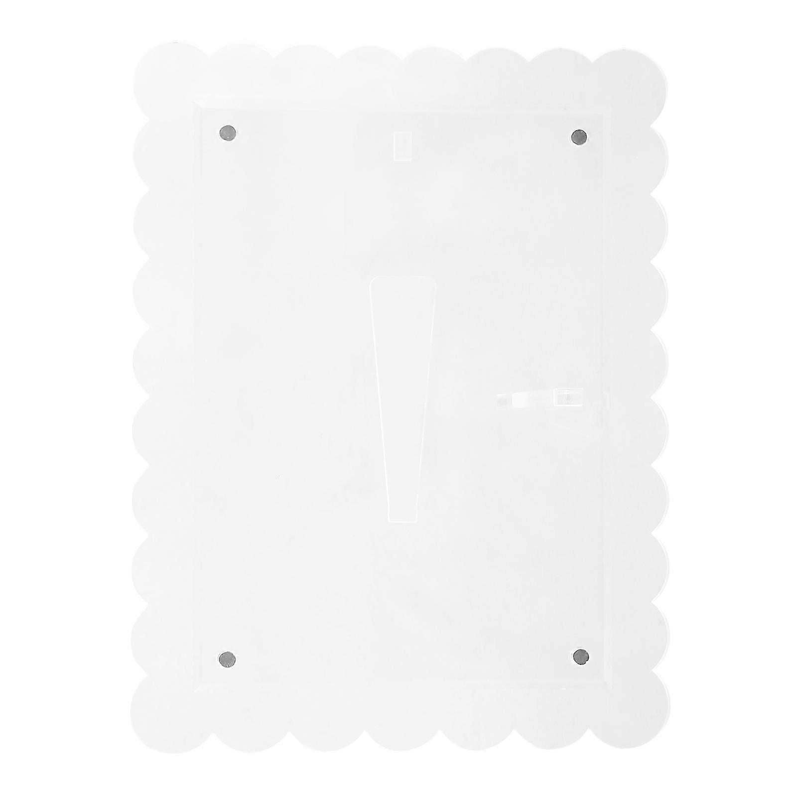 Acrylic Magnetic Photo Frame for Desktop Picture Display 3Pcs Set