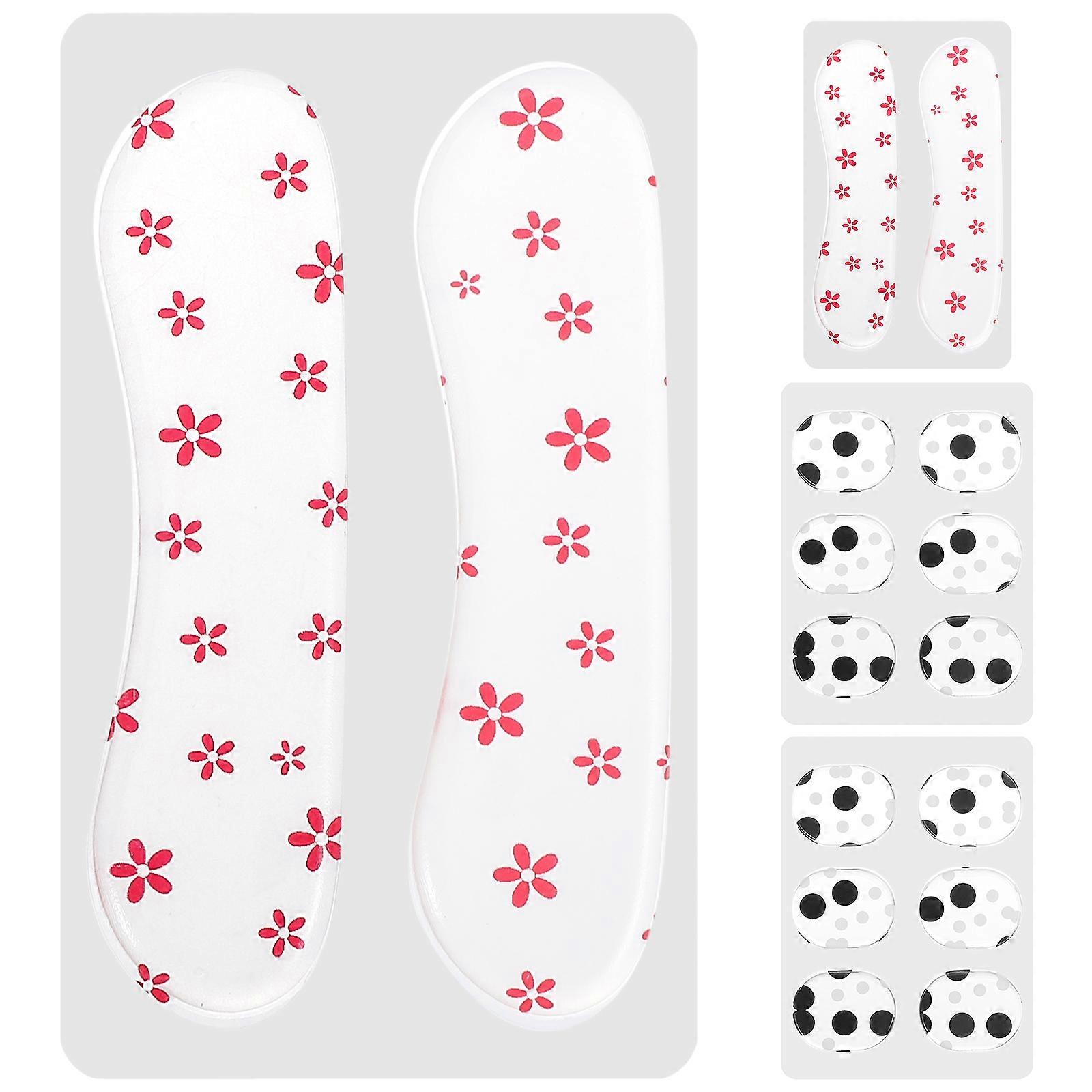 Heel Pads Heel Protector Cushions for Protecting Use 8Pcs Assorted Color