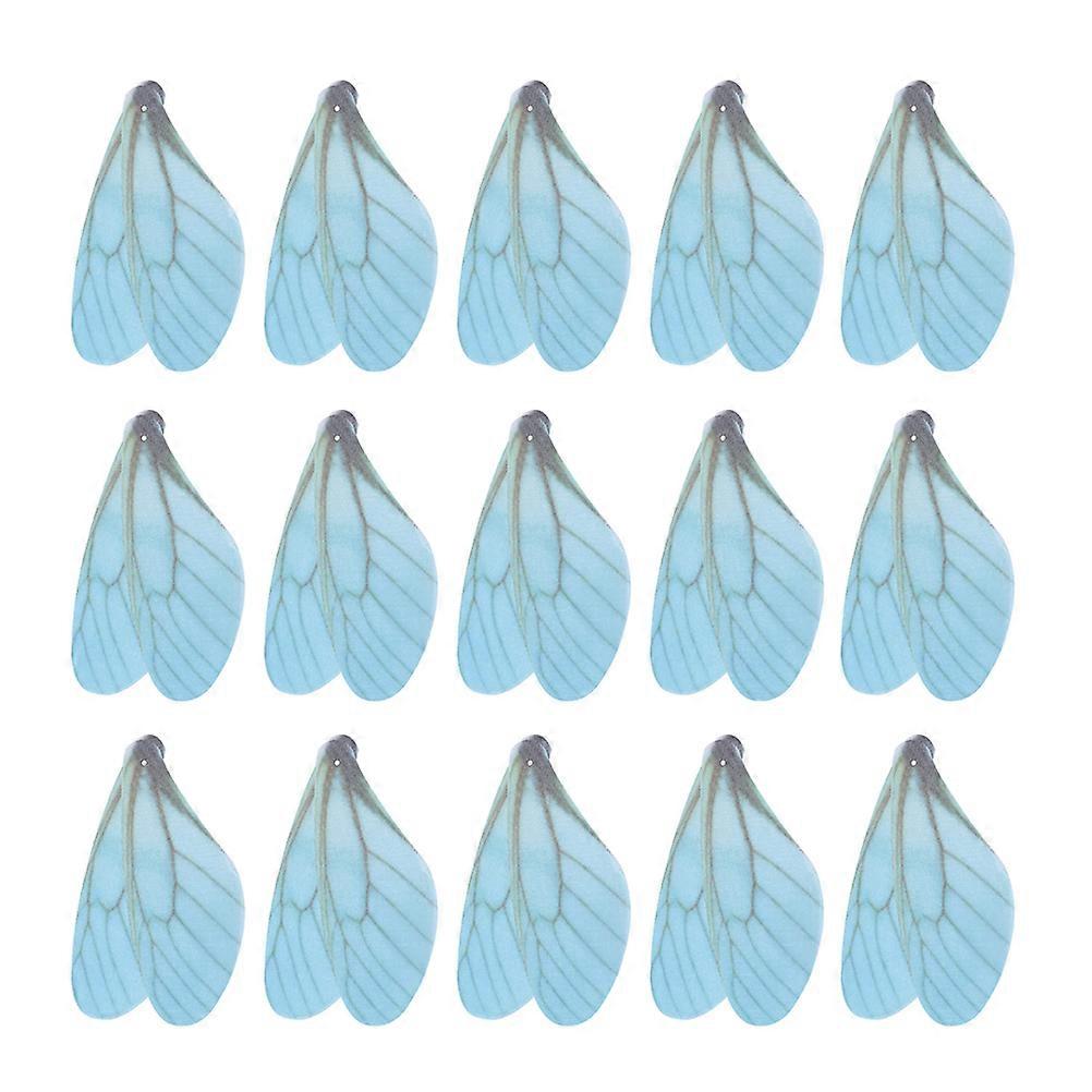 Wing Decors Simulated Dragonfly Wings for Earring Decors 50Pcs Pack