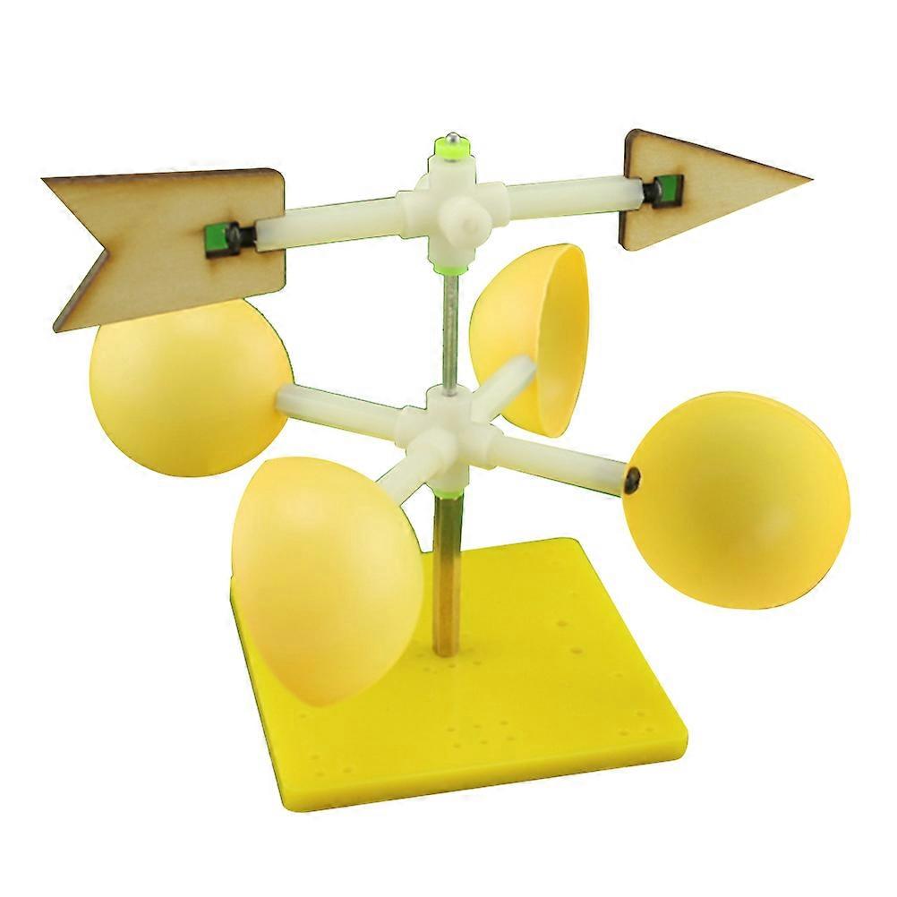 Kids Wind Vane Toy Assembly Model for Science Experiment 2Pcs