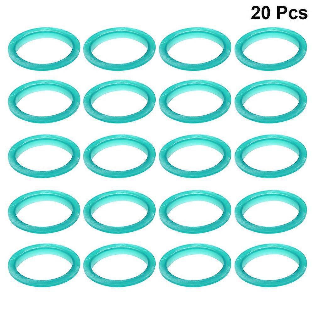 Filter Replacement Ring for Coffee Capsule Silicone Sealing Ring 40Pcs Green