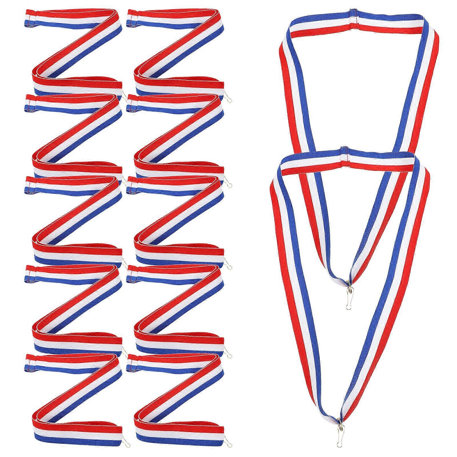 Medal Ribbon Multi-Function Neck Ribbon for Decoration 60Pcs