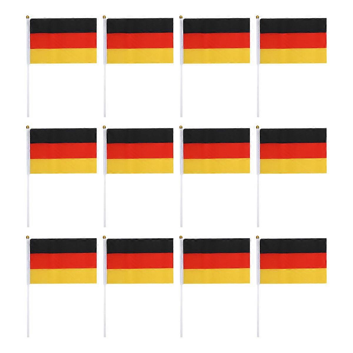 Stick Flags of Country Germany Stick Flag for Event Decoration 100Pcs