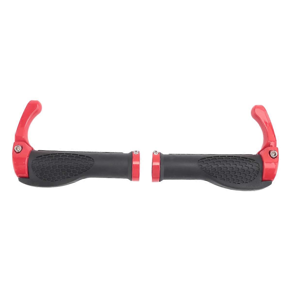 Mountain Bicycle Bike Cycling Lock-On Handlebar Hand Bar End Grips Set