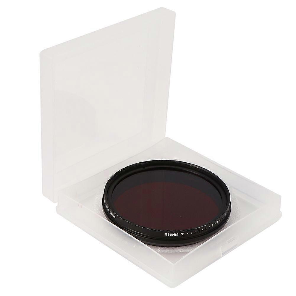 FOTGA Adjustable Infrared Filter Integrated Practical for IR Photography Creation62mm