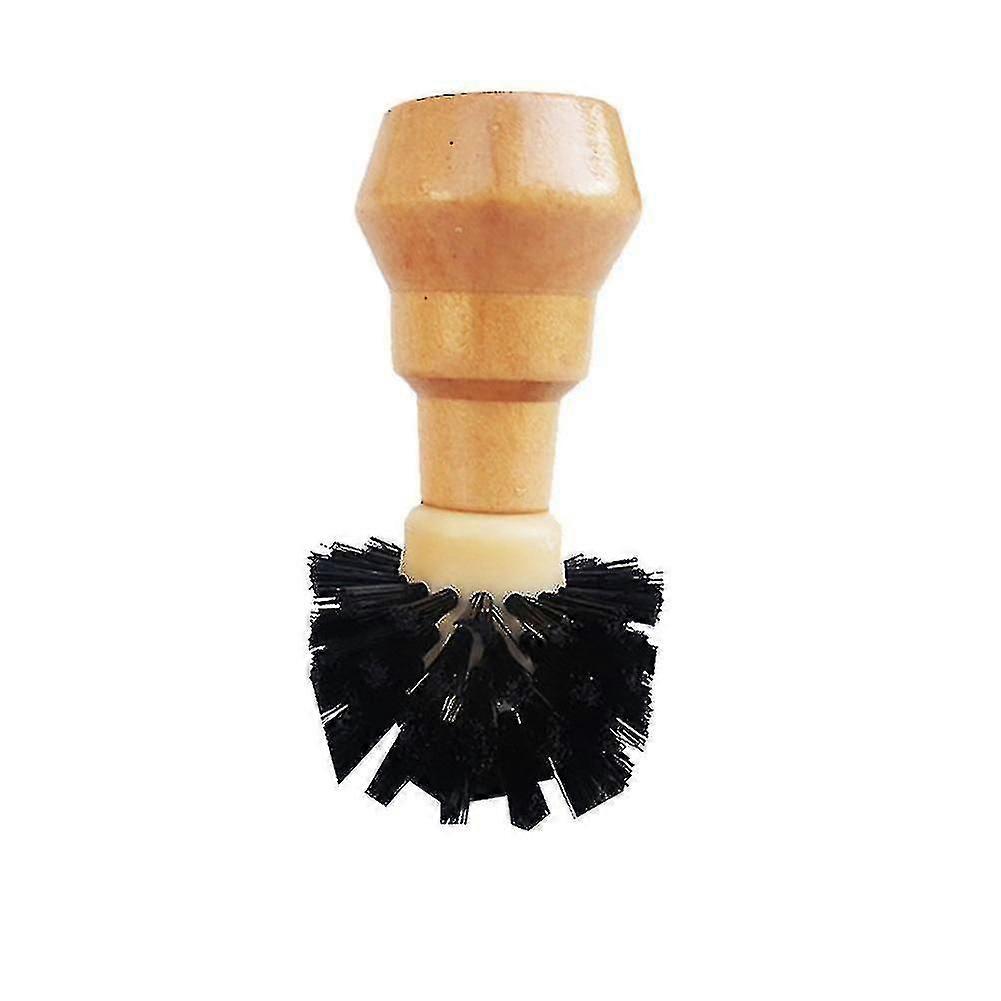 51mm Coffee Grinder Cleaning Brush Solid Wood Handle Coffee Machine Dusting Cleaning Brush Kitchen