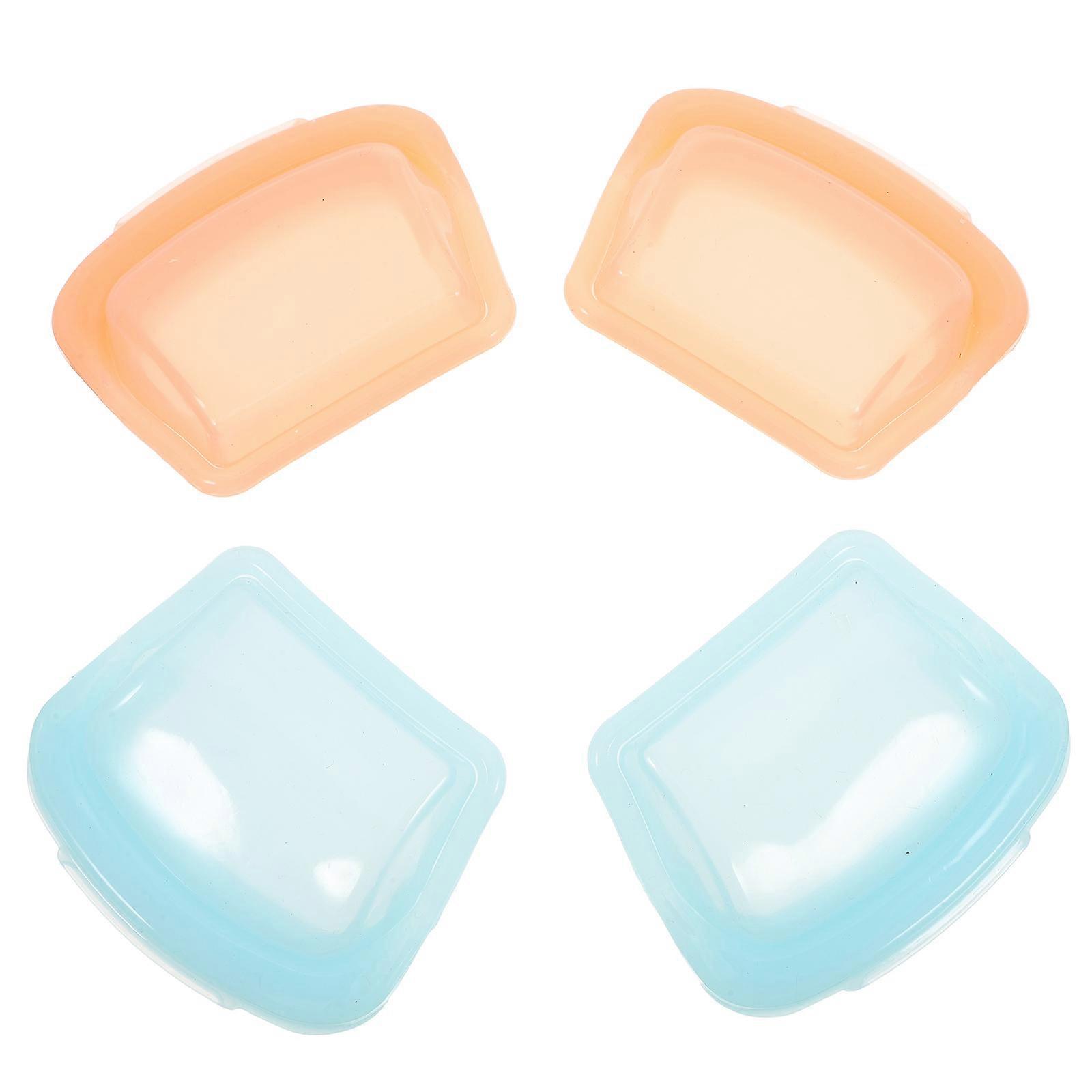 Reusable Silicone Medicine Organizer Pouches for Travel Set of 8 Small Bags