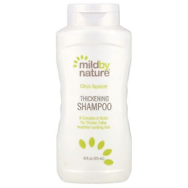 Mild By Nature, Thickening Shampoo, B-Complex + Biotin, Citrus Squeeze, 16 fl oz (473 ml)