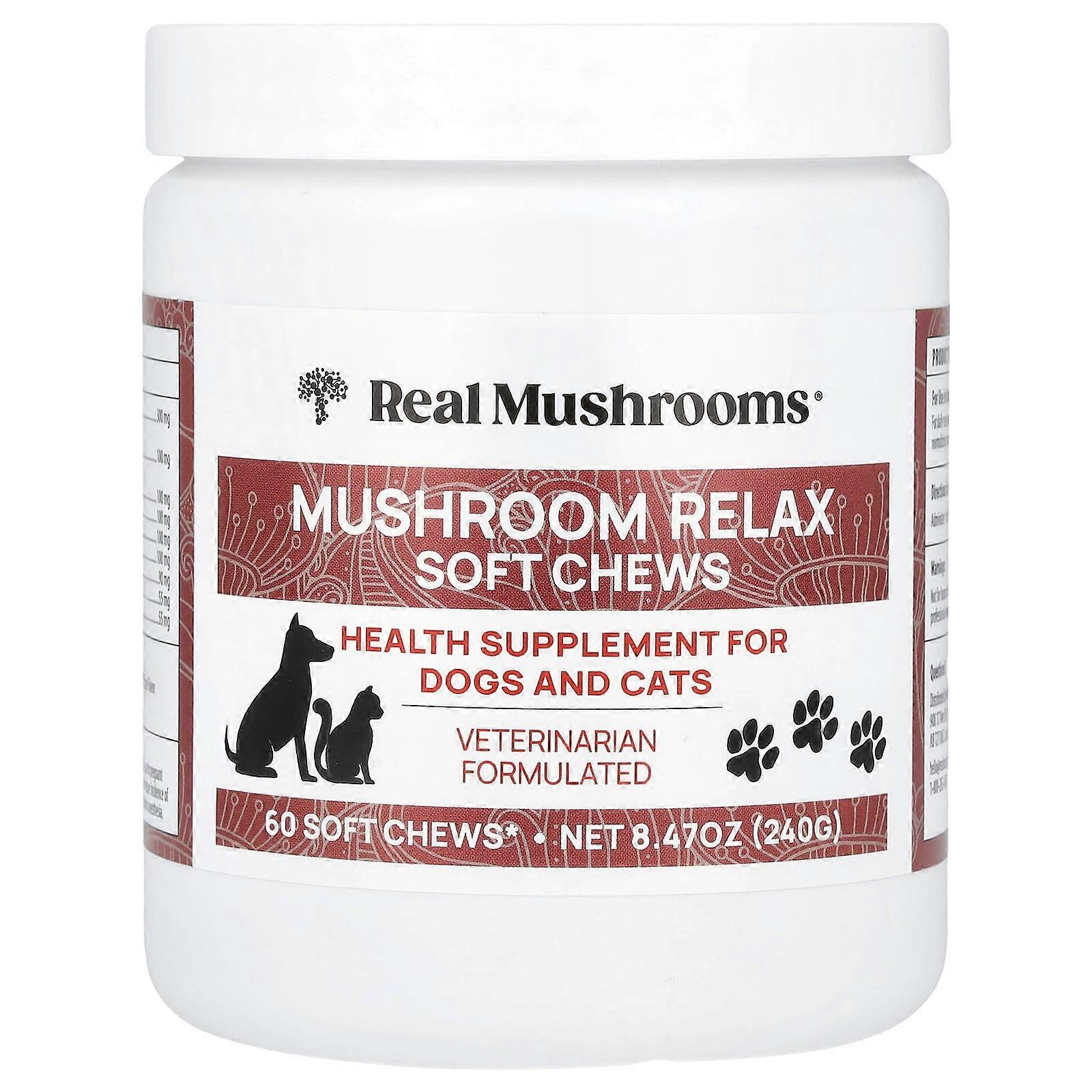 Mushroom Relax Soft Chews, 60 Chews