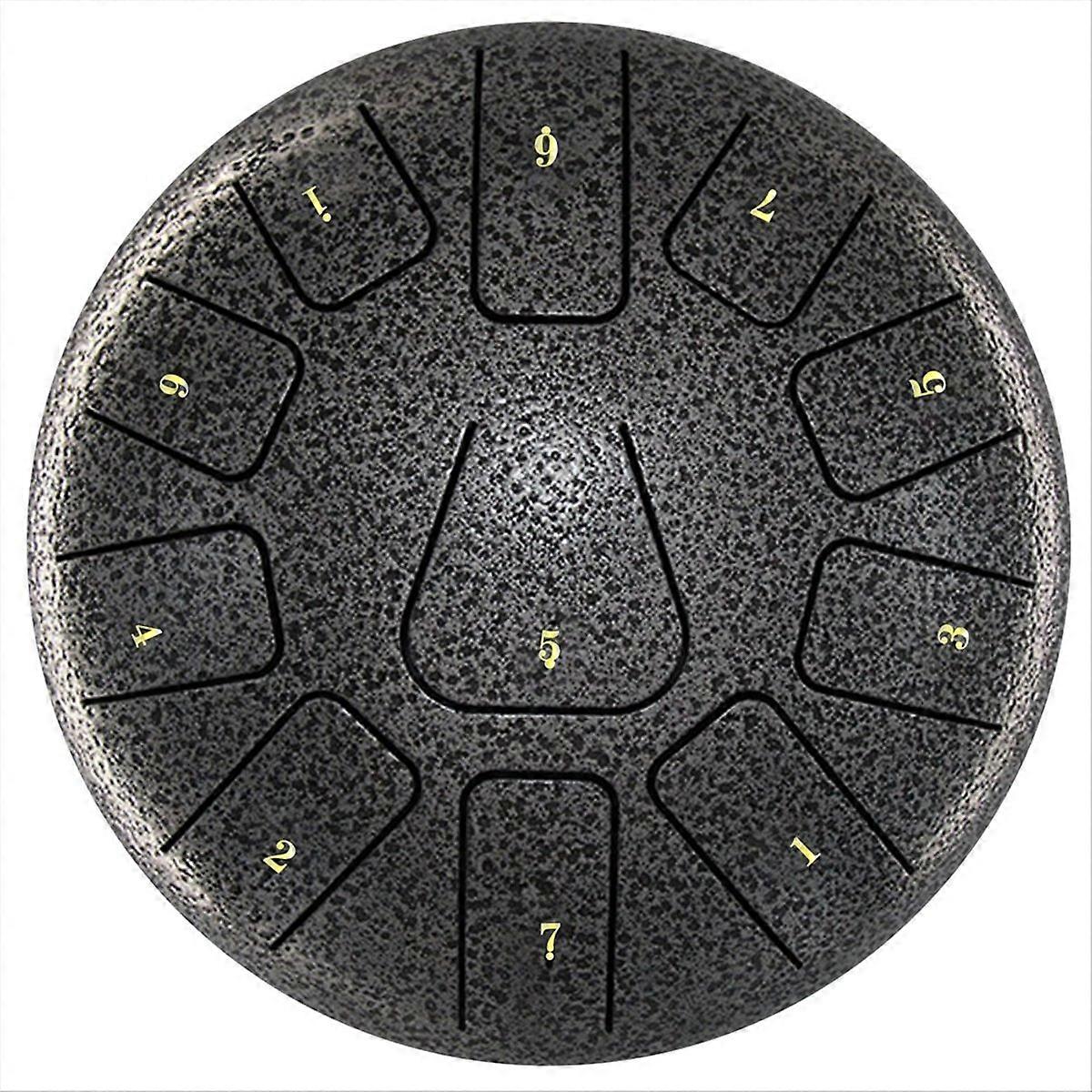 Tambor de língua de aço de 8 polegadas, pandeiro C de 11 notas