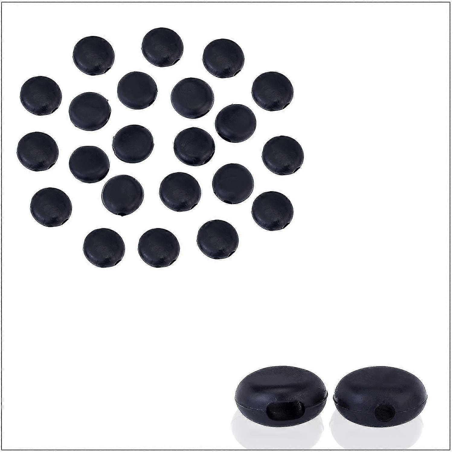 200pcs Silicone Cord Locks with Toggles - Elastic Cord Adjusters & Buckles for Drawstrings