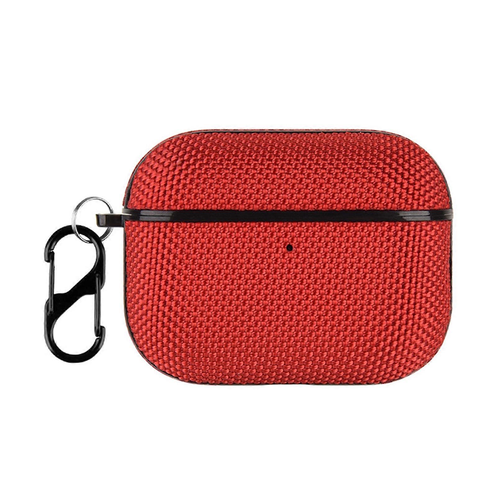 MultiColor Slimmer Fit Carrying Case For Pro3 Wireless Earphones Box Featuring Scratch Resistant Finish  For Daily Use  Red