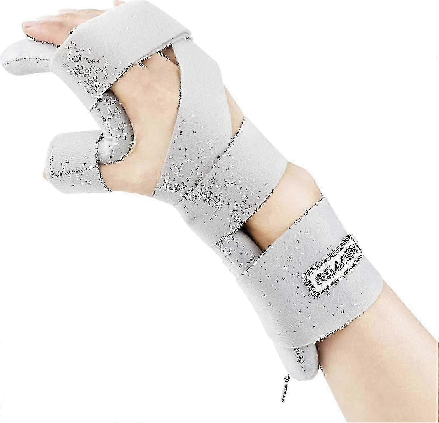 Stroke Hand Splint Soft Function Resting Wrist Orthosis Night Hand ...