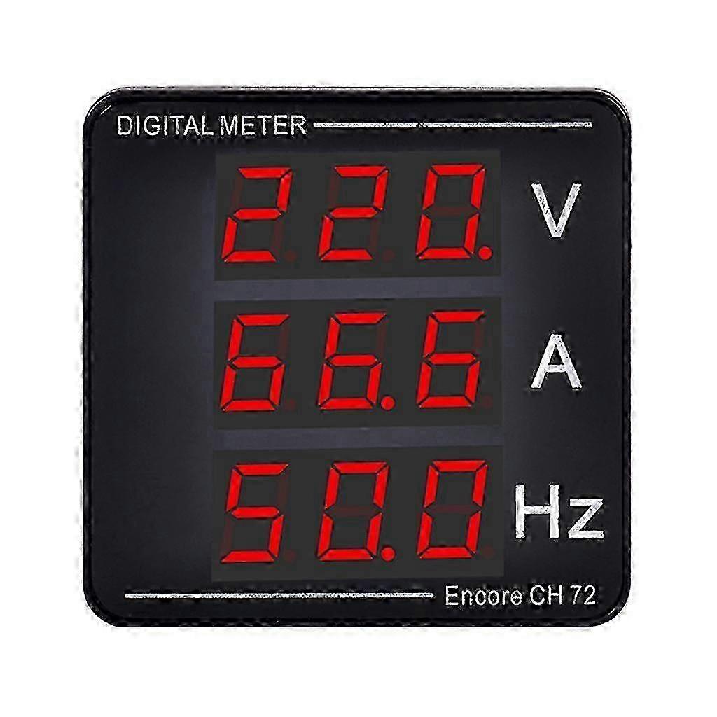 High Performance Digital Voltmeter Ammeter Panel AC50-500V 1-140A LED Display[jkw]