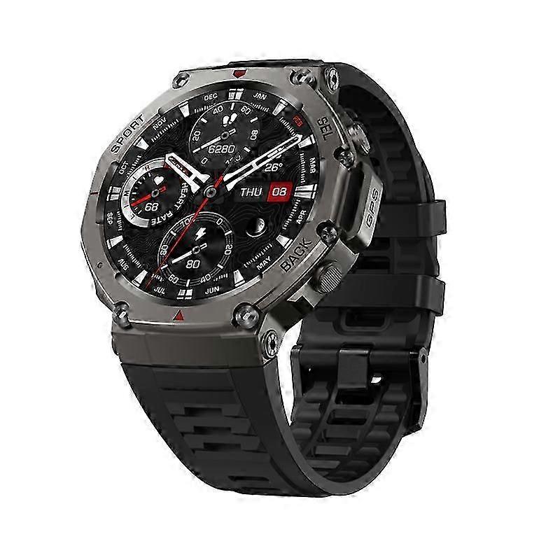 Men's Waterproof GPS Smart Watch - Christmas New Year Gift Voice Assistant Wireless Call Android IOS