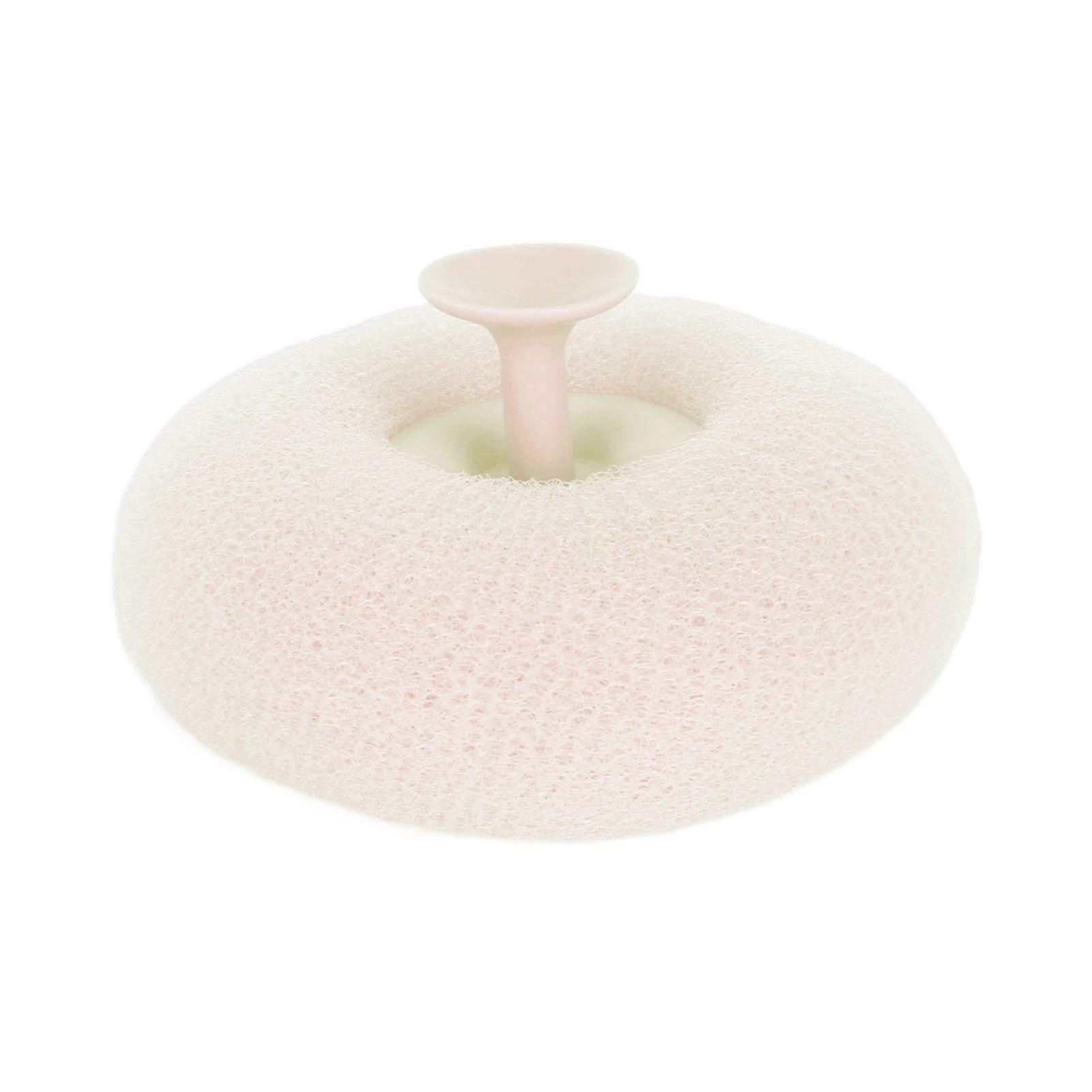 Bath Cleaning Ball Soft Comfortable Exfoliating Quick Drying Body Scrubber Massage Ball BeigeSH