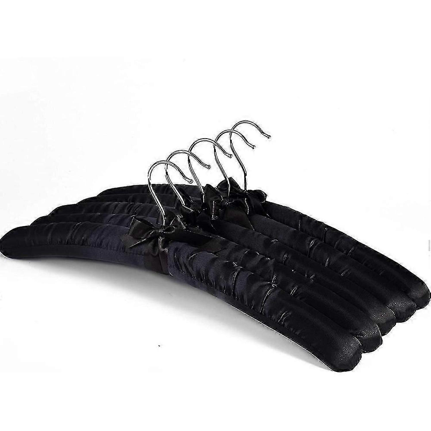 5 Pack Satin Padded Hangers