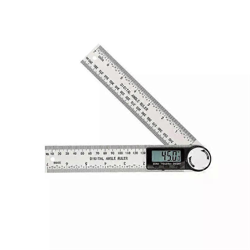 1 PC 2 in 1 Digital Angle Detector Scale Suitable for Woodworking Measurement Tools High Accuracy Mutifunction Tools