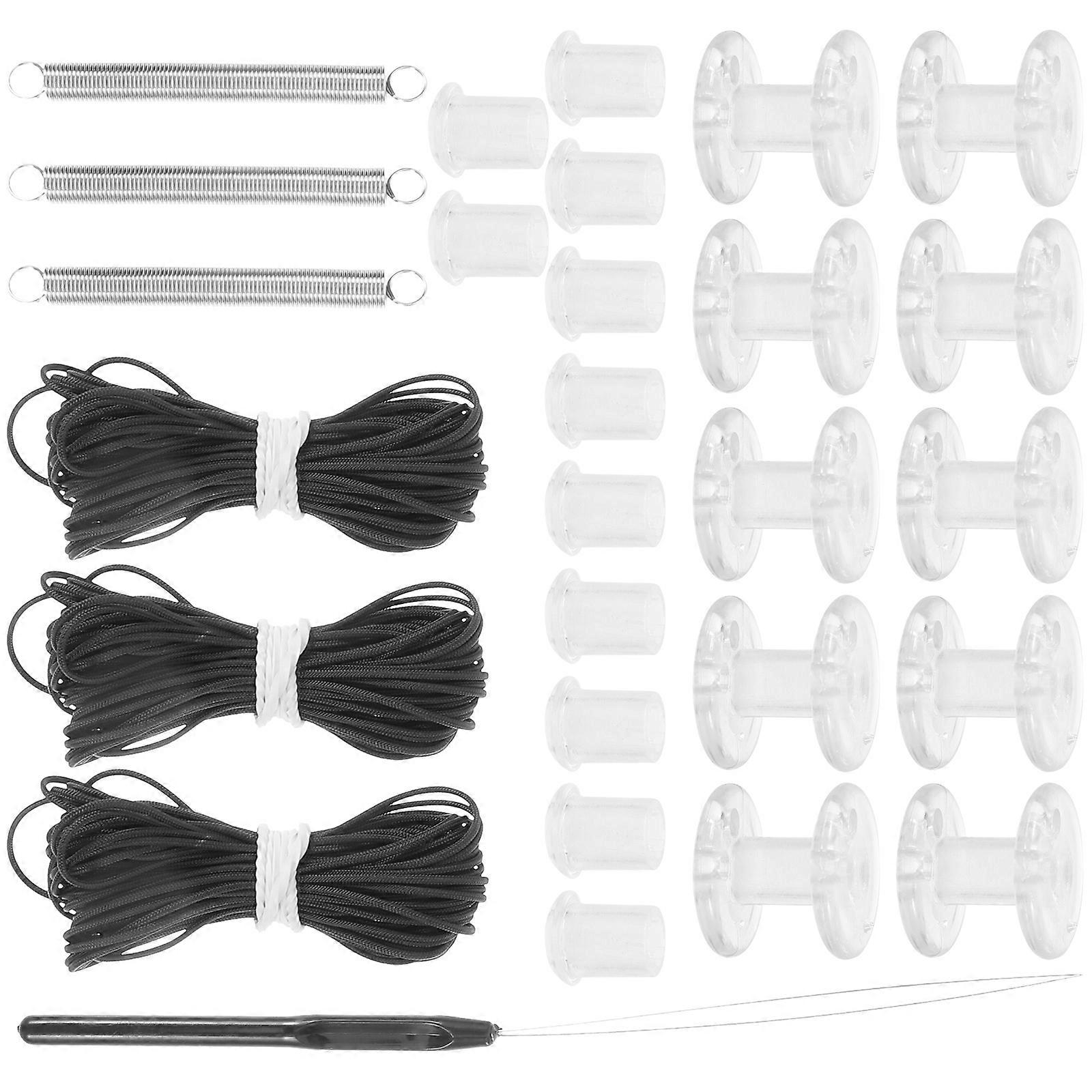 Curtain Accessories Rv Pleated Shade Repair Kit Flexibility Window Curtains Restring