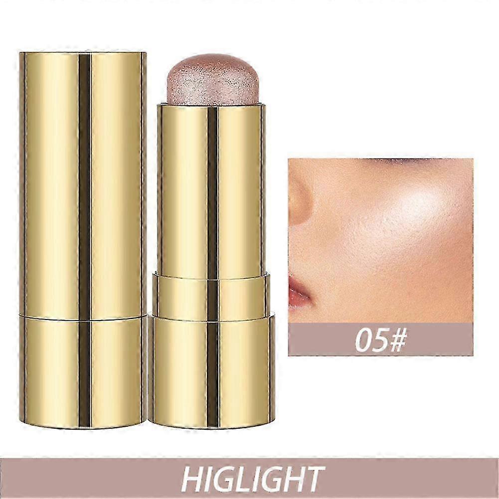 #5(E)$ Popular multifunctional highlighter, contouring and brightening makeup stick, primer, concealer, lazy eye shadow and blush stick