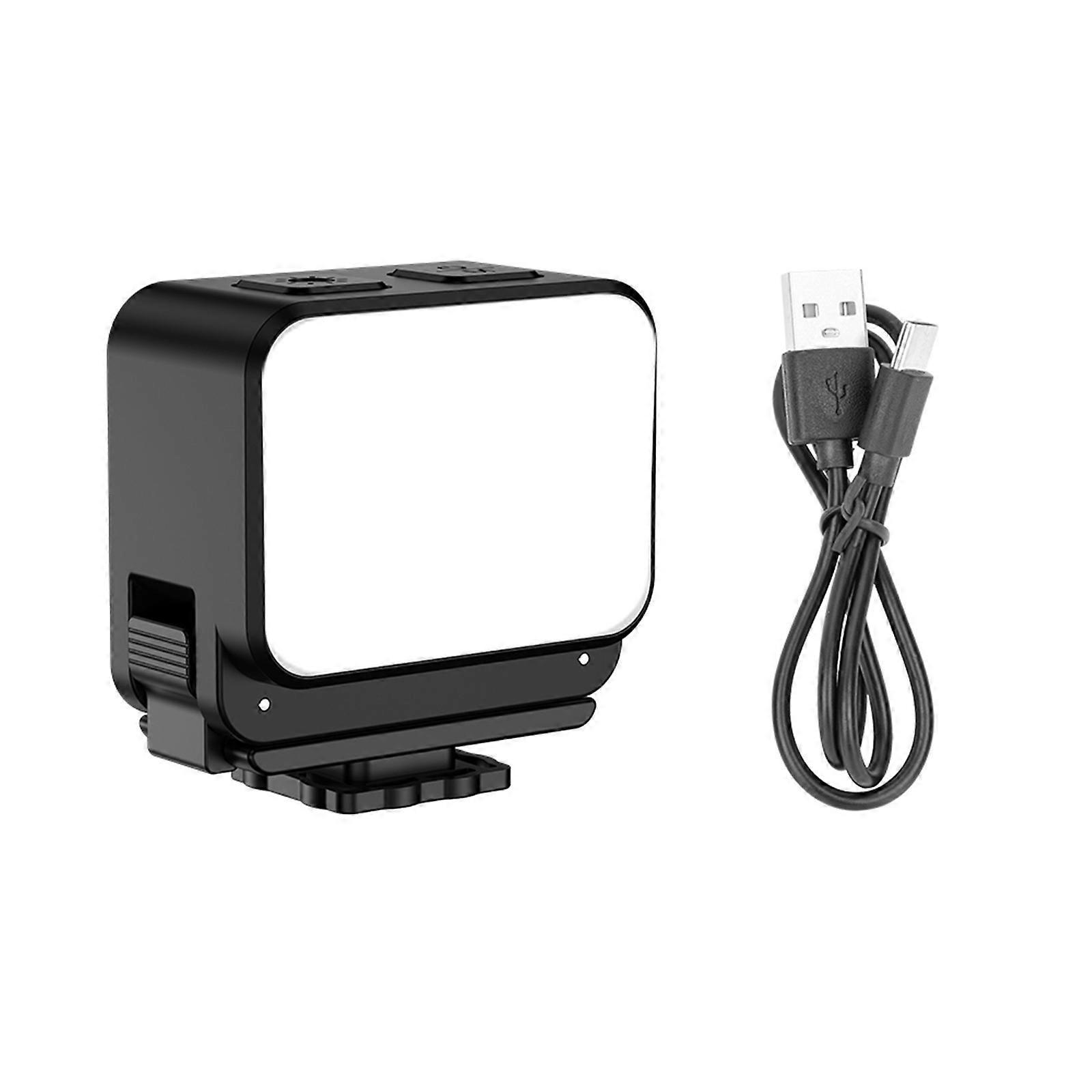 4 Level Dimmable LED Video Fill Light 8700K Color Temperature Portable for Photography Lighting Multicolor