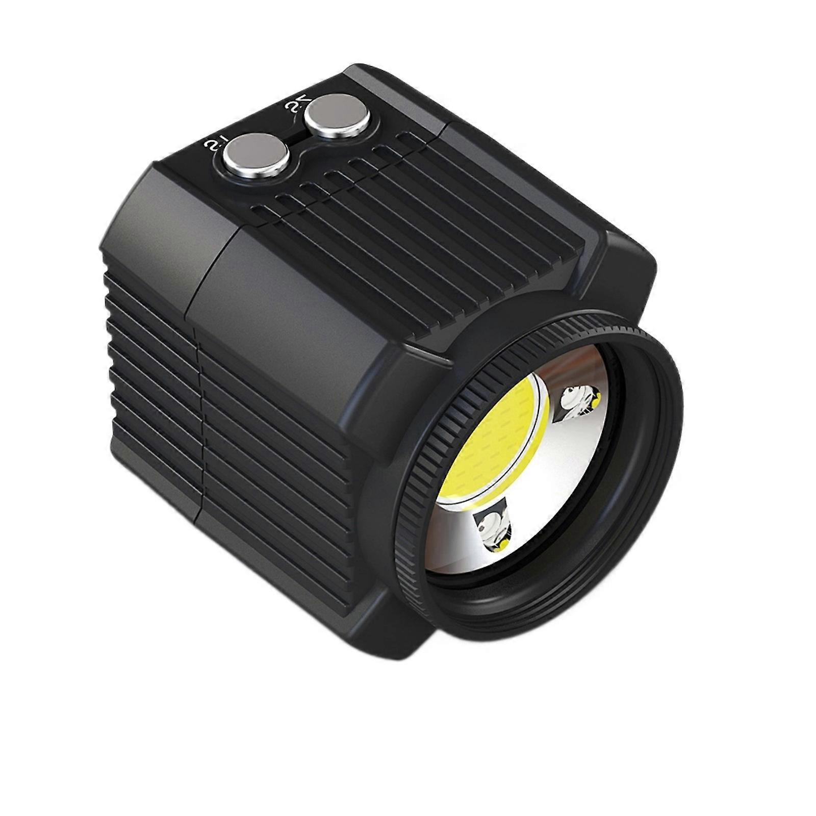 Permanent Aluminum Mixture Plunge Light 5 Color Temperature Preferences 60m Impermeable Rating Extreme Dense Rechargeable LED For Action Cameras