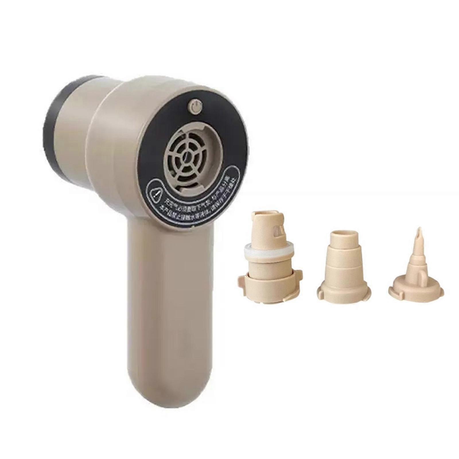 Fast and Quiet Handheld Inflator with 22PSI Capacity for Air Mattresses Watercrafts and Reservoirs Dense Climactic moment USB Usb CREATE Rechargeable