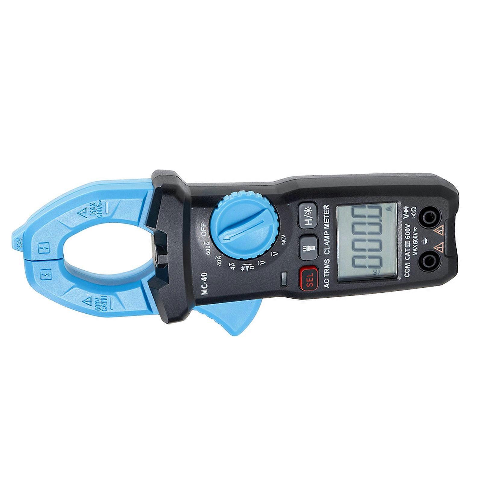 Versatility 600A Clamp Meter Digital Multimeter Featuring Intelligent AntiBurning And NonContact Voltages Detection Multicolor