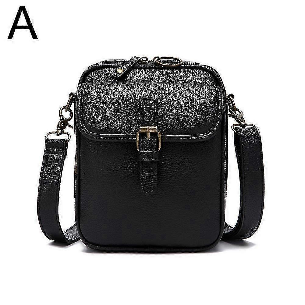 Vintage Large Capacity Messenger Bag With 10 Card Inserts Casual Backpack