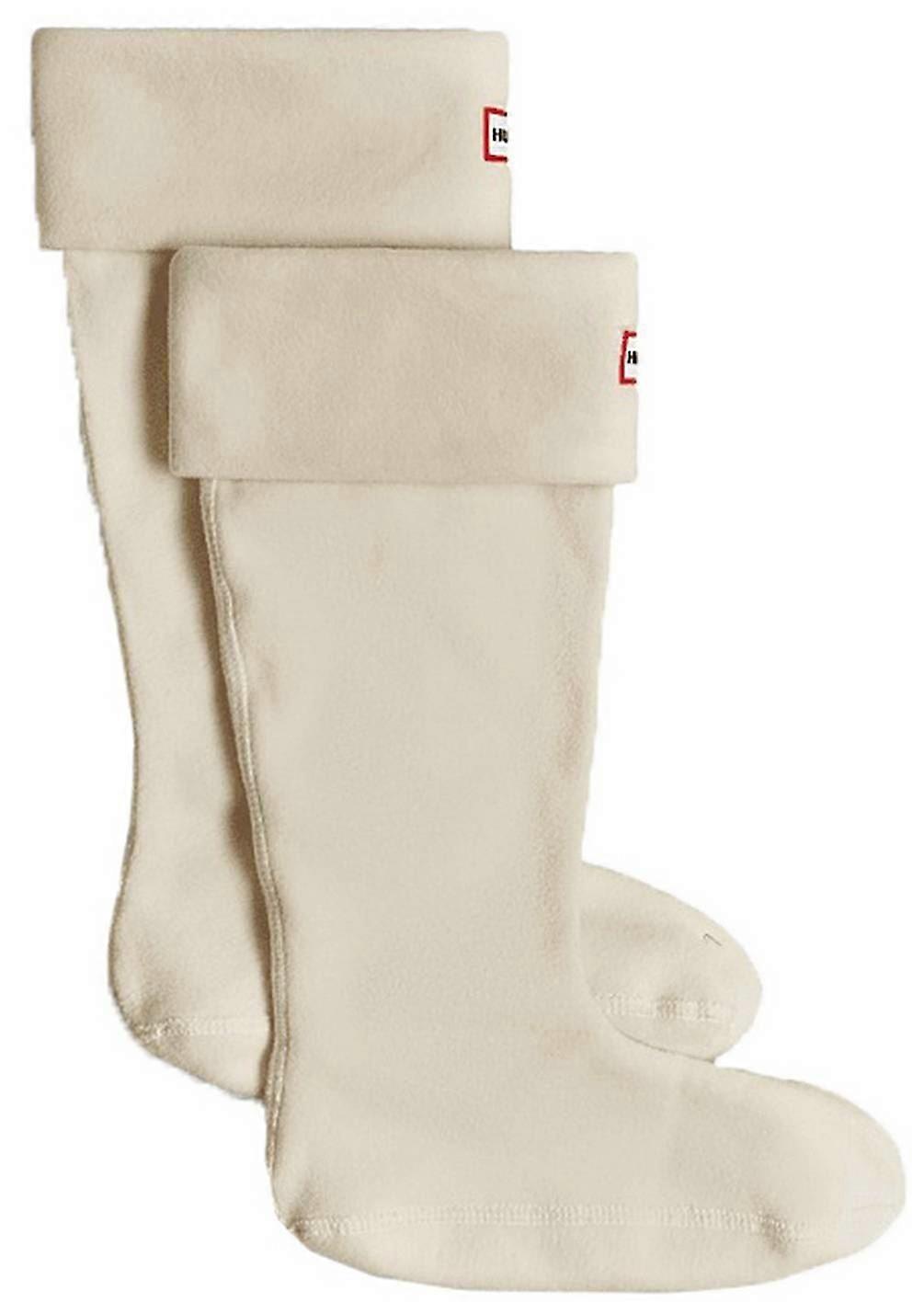 Hunter Recycled Fleece Tall Boot Socks - Hunter White
