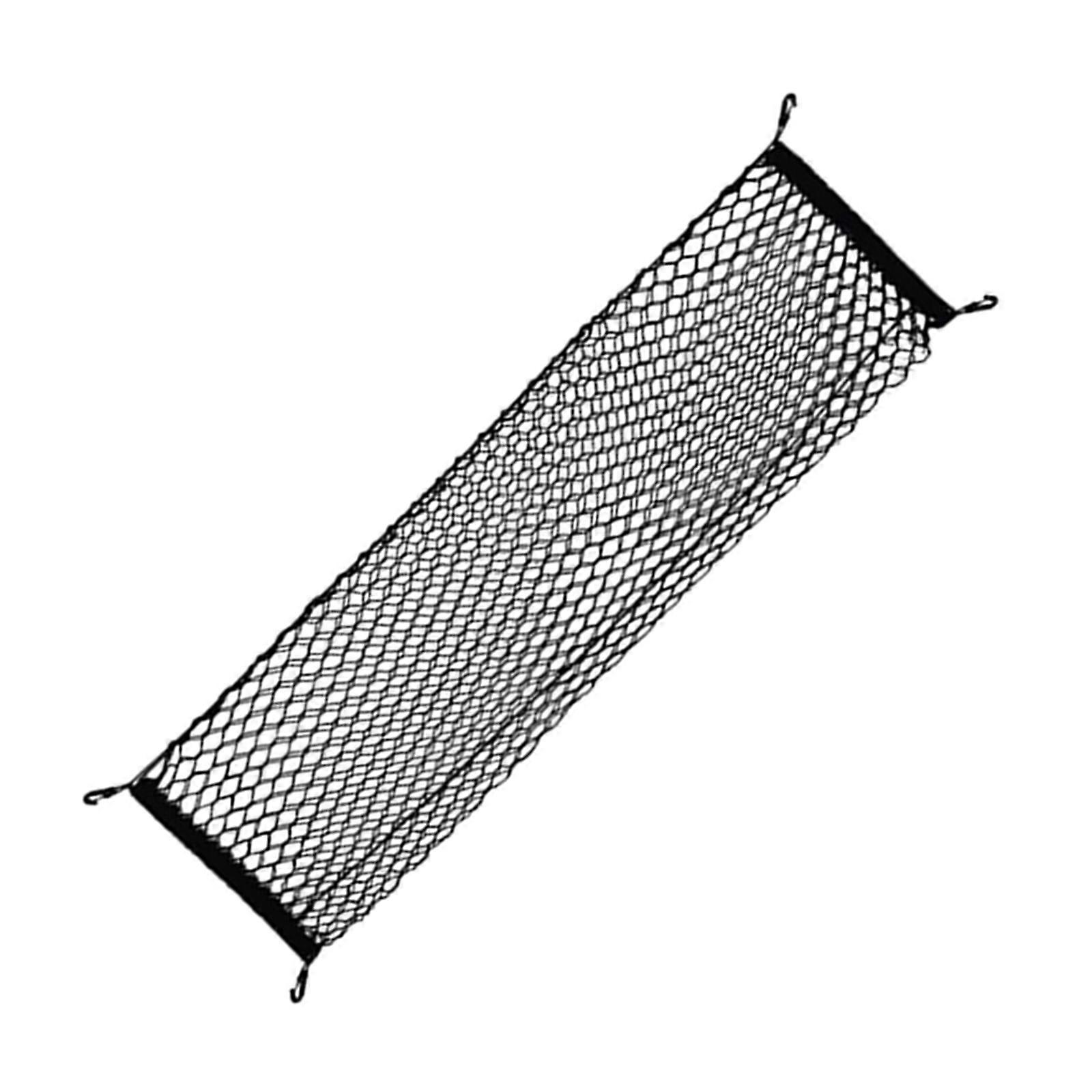 Large Storage Net Efficient & Secure Fixation Rear Cargo Net Reliable Organizers Polyester for Neat Trunk Organization Multicolor