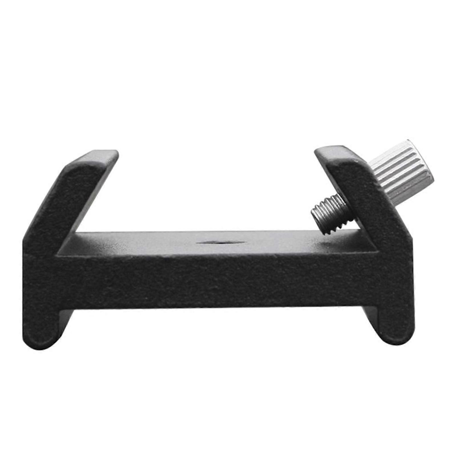 Aluminum Telescope Base with 1/4inch Threaded Hole Finderscope Base Dovetail Grooved Mount Stand Dovetail Bracket Multicolor