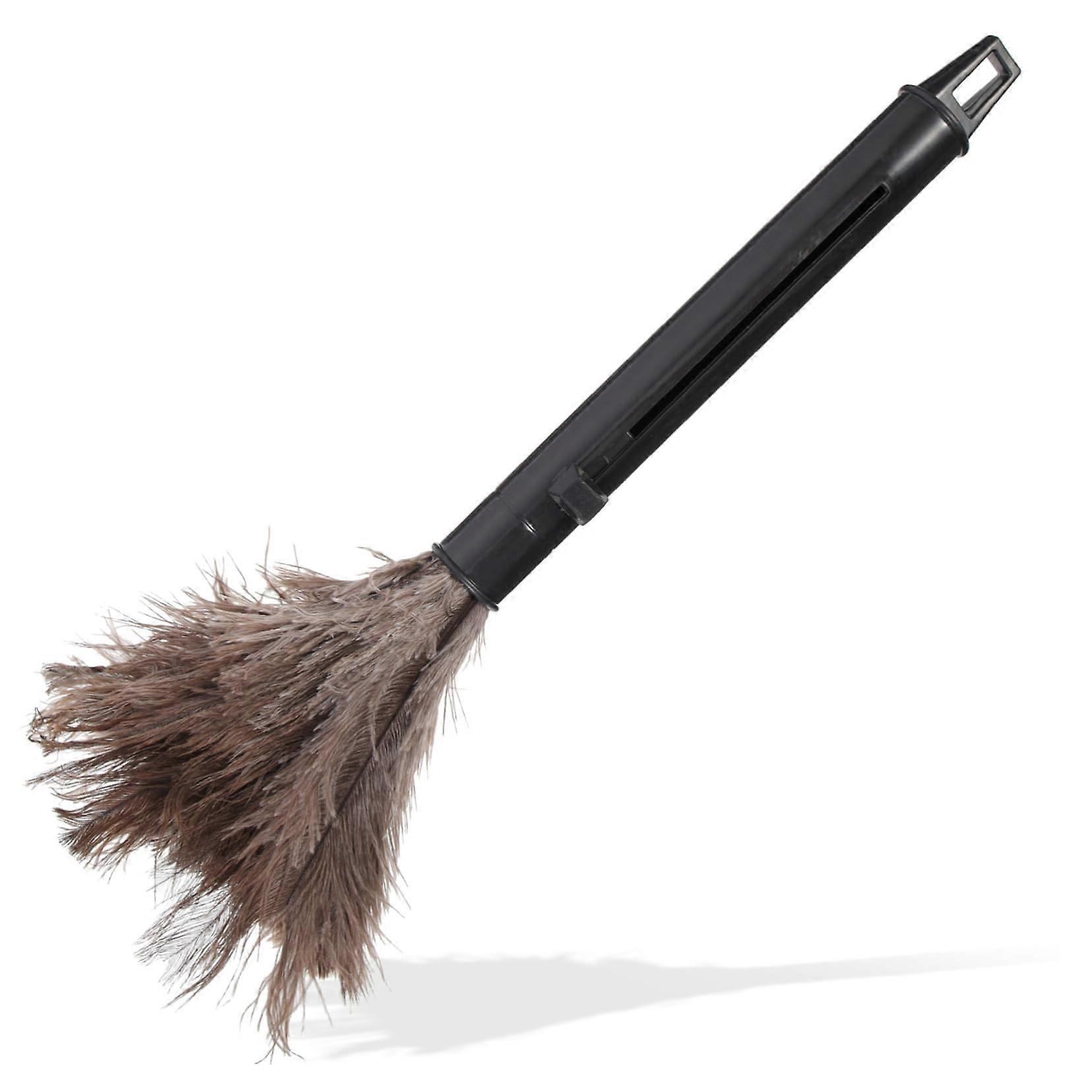 Retractable Static Duster with Extendable Handle for Home and Office Dust Removal and Easy Storage