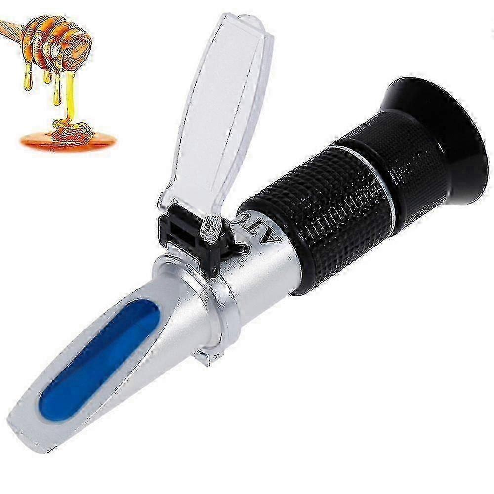2025 Automatic Refractometer for Sweet Honey Balm 0-32% Brix Scale with Temperature Compensation and Honey Water Humidity Measurement