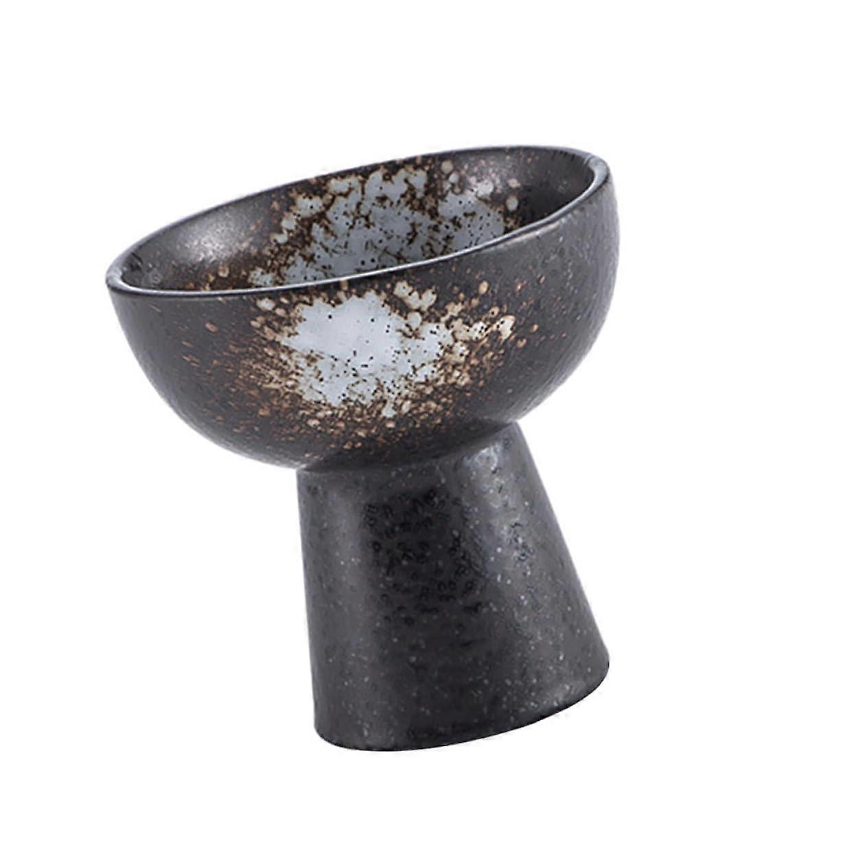 Ceramic Ice Cream Bowl with Footed Base for Sundae, Yogurt, Snacks and Desserts