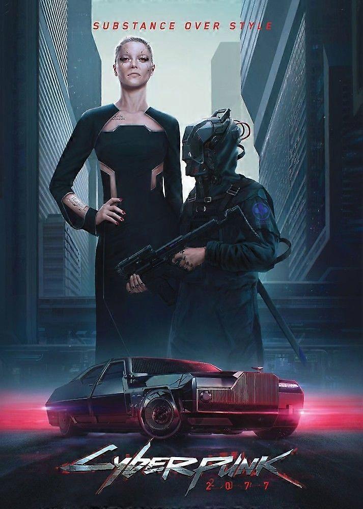 CyberpunkJigsaw Puzzle Brain Teaser EB 2372