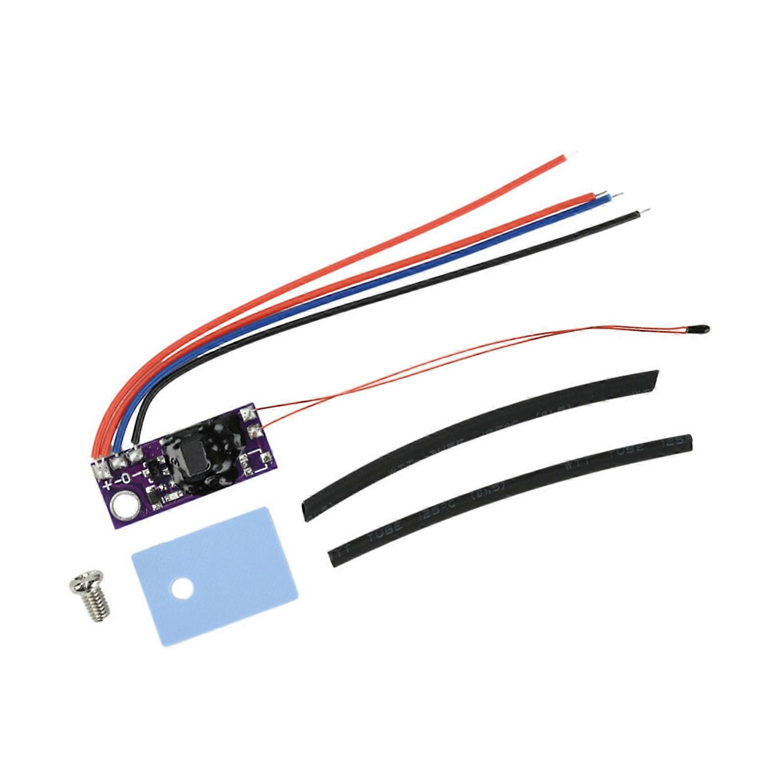 Thermal Automatic Fan Controller Adjusting Speed PC Fan Regulator for Effective Cooling and Performances Multicolor